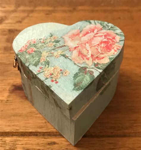 Small Painted Trinket Box 